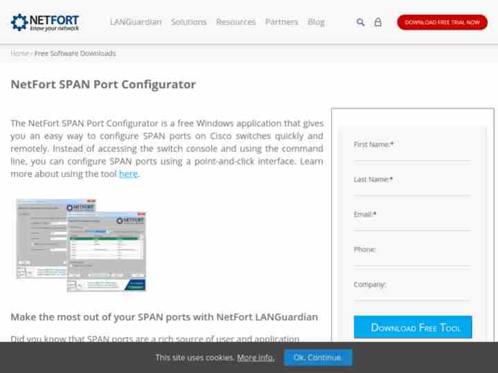 NetFort SPAN Port Configurator