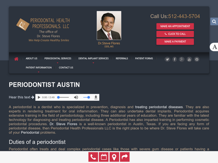 Periodontal Health Professionals. LLC
