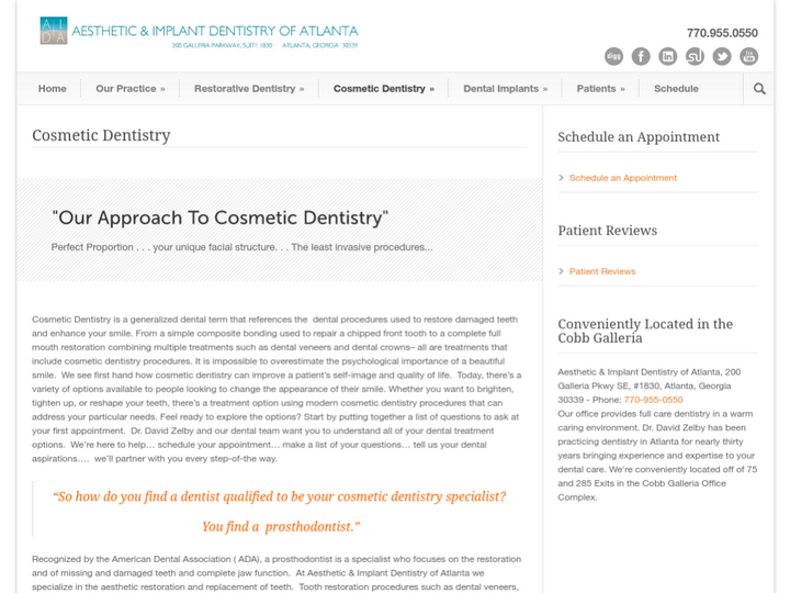 Aesthetic & Implant Dentistry of Atlanta