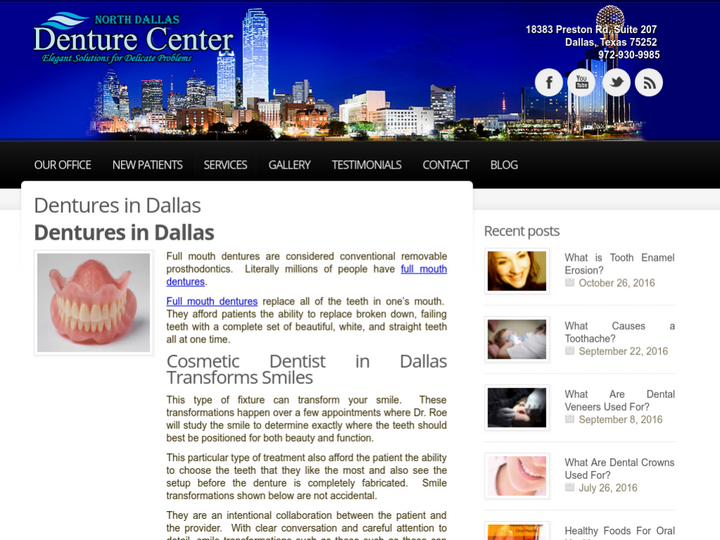 North Dallas Denture Center