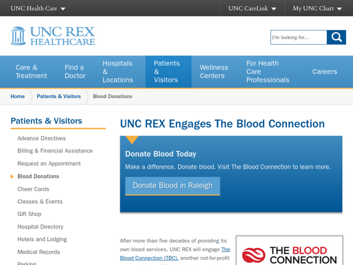 UNC REX Healthcare