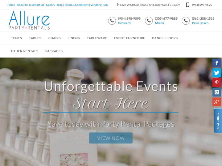 Allure Party Rental