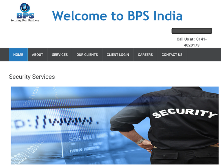 BPS INDIA SECURITY SERVICES