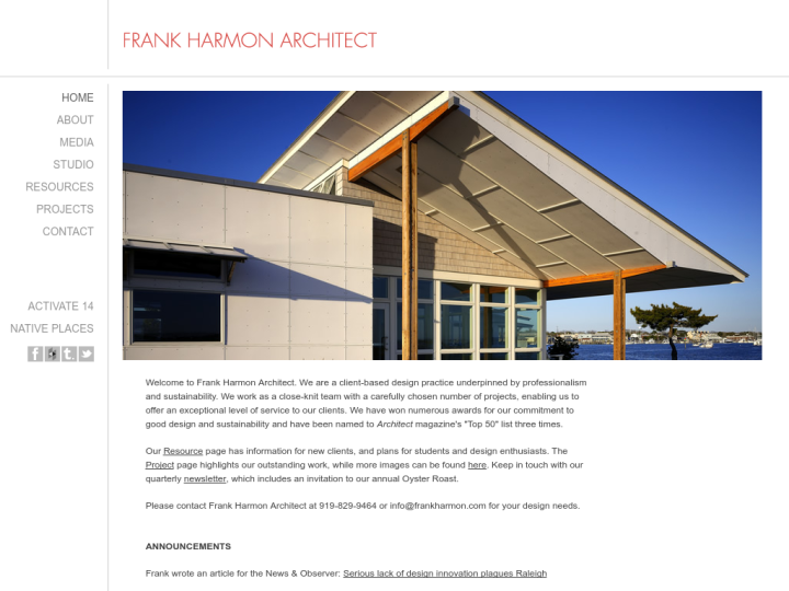 Frank Harmon Architect