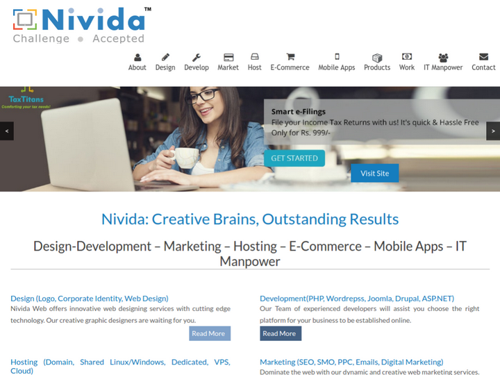 Nivida Web