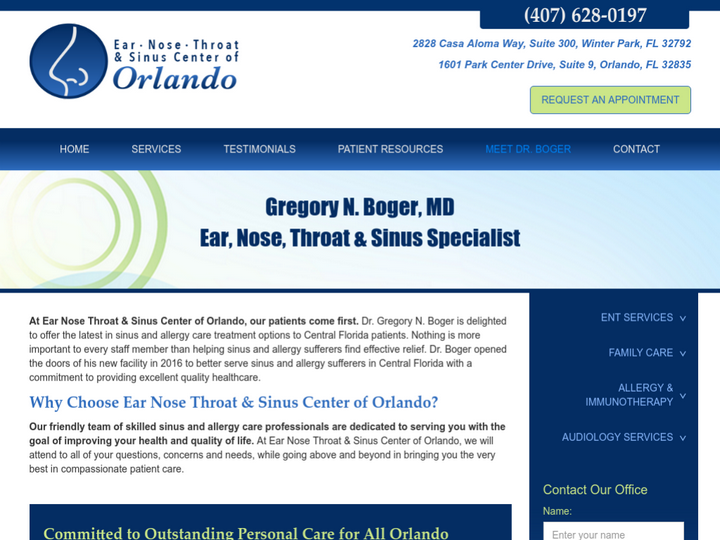 Ear Nose Throat & Sinus Center of Orlando