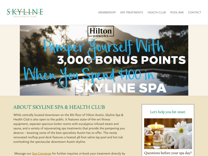 Skyline Spa & Health Club