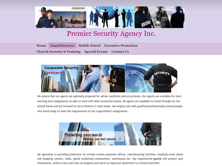Premier Security Agency Inc.