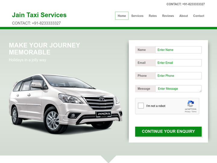 Jain Taxi Services