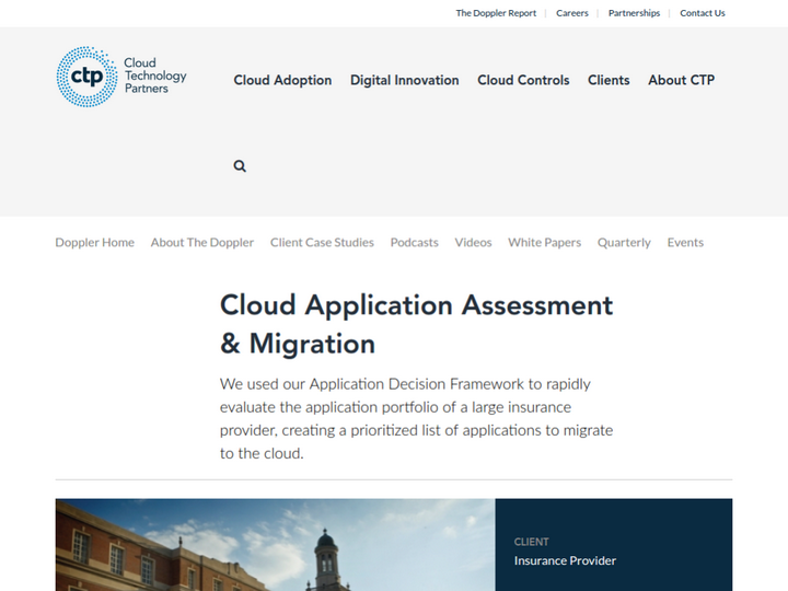 Cloud Technology Partners Application Decision Framework