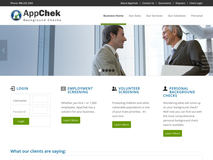 AppChek Background Checks