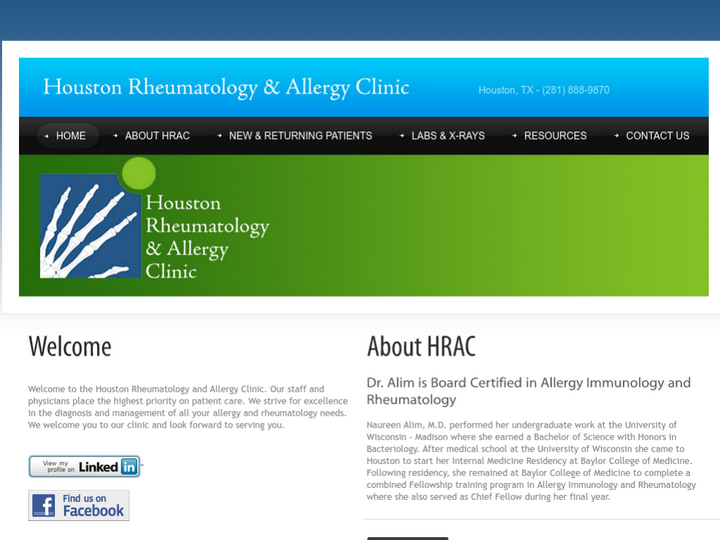 Houston Rheumatology and Allergy Clinic