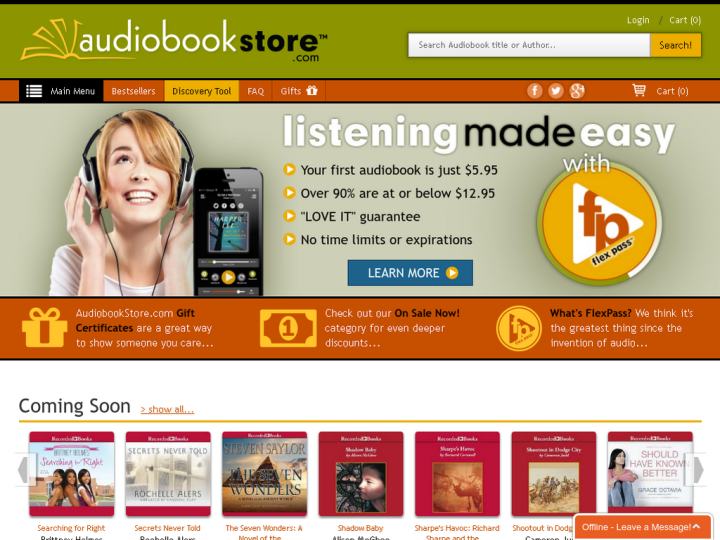 Audio Book Store