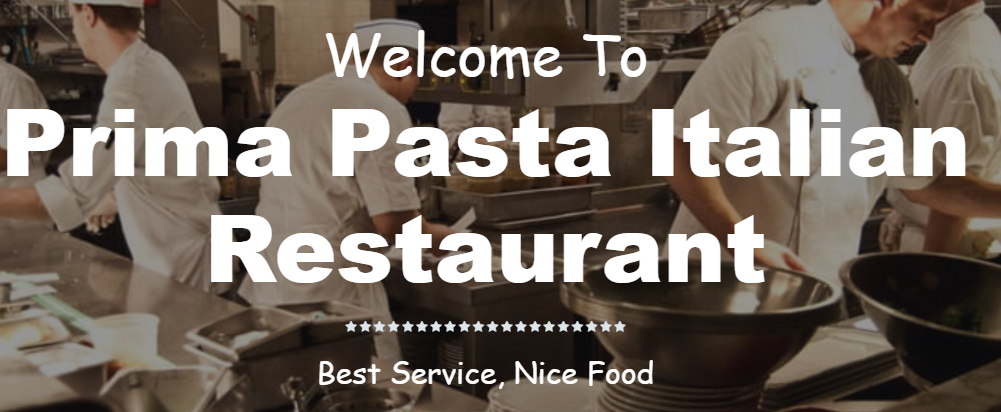 Prima Pasta Italian Restaurant