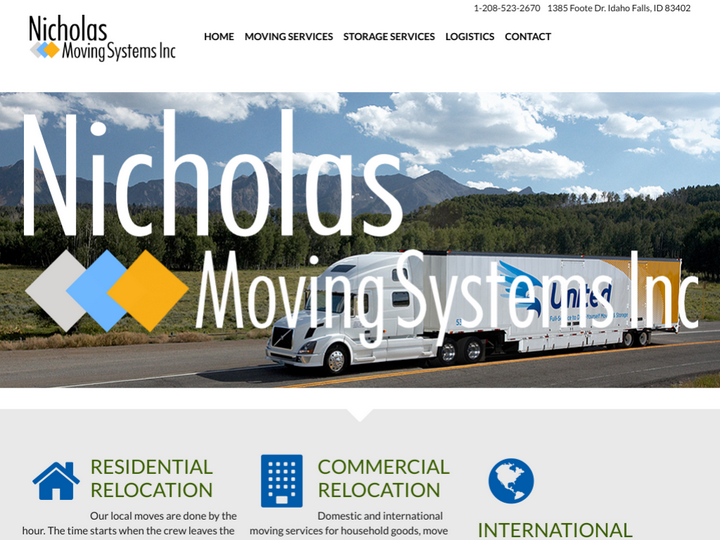 Nicholas Moving Systems Inc