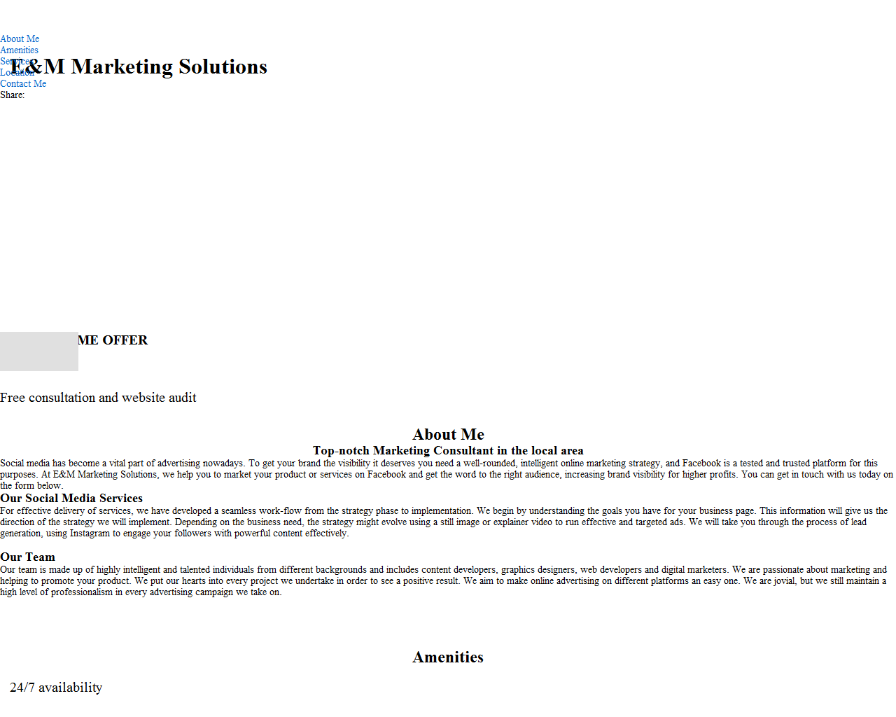 E&M Marketing Solutions