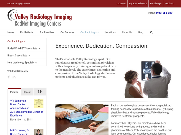 Valley Radiology Imaging
