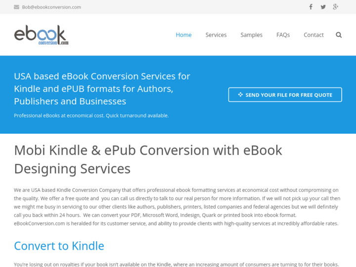 eBook Conversion