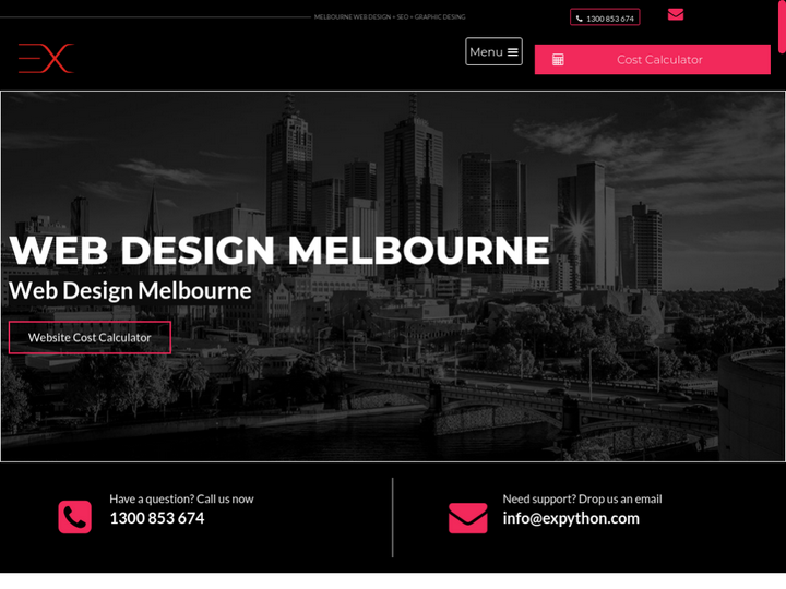 exPYTHON | Web Design Melbourne