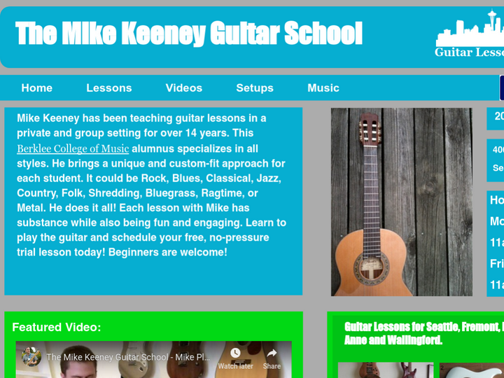 The Mike Keeney Guitar School