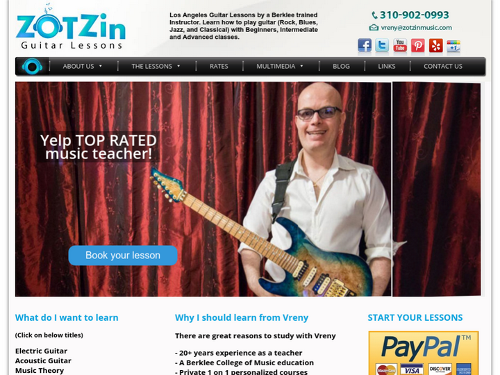 ZOT Zin Guitar Lessons