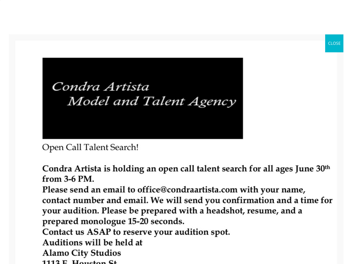Condra Artista Talent Agency