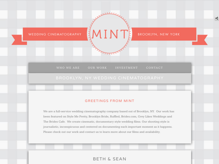 Mint Wedding Cinematography