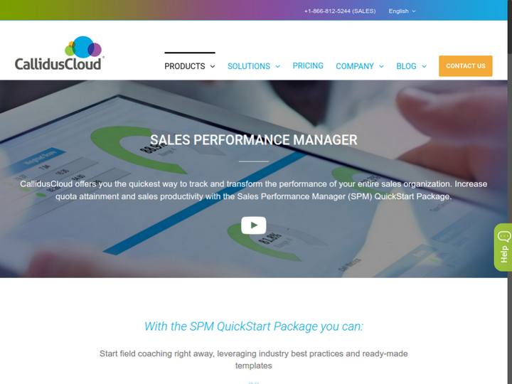 CallidusCloud Sales Performance Manager