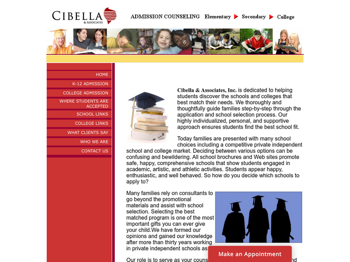 Cibella & Associates, Inc. Admission Counseling