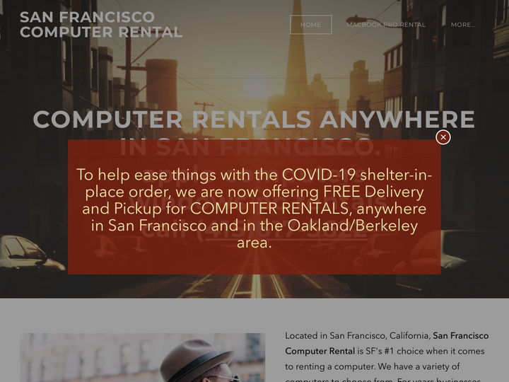 San Francisco Computer Rental