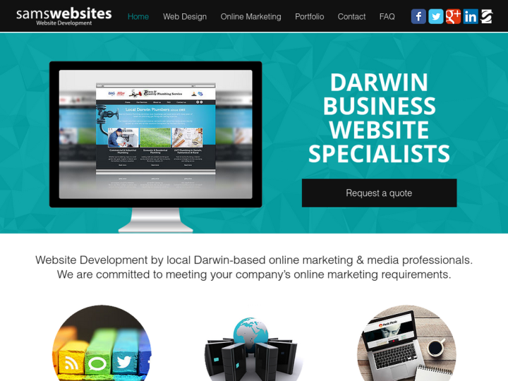Sam's Websites Darwin