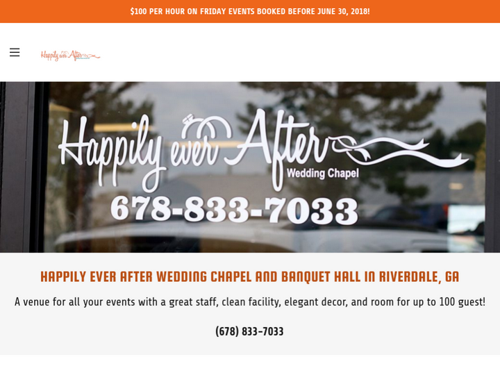 Happily Ever After Wedding Chapel