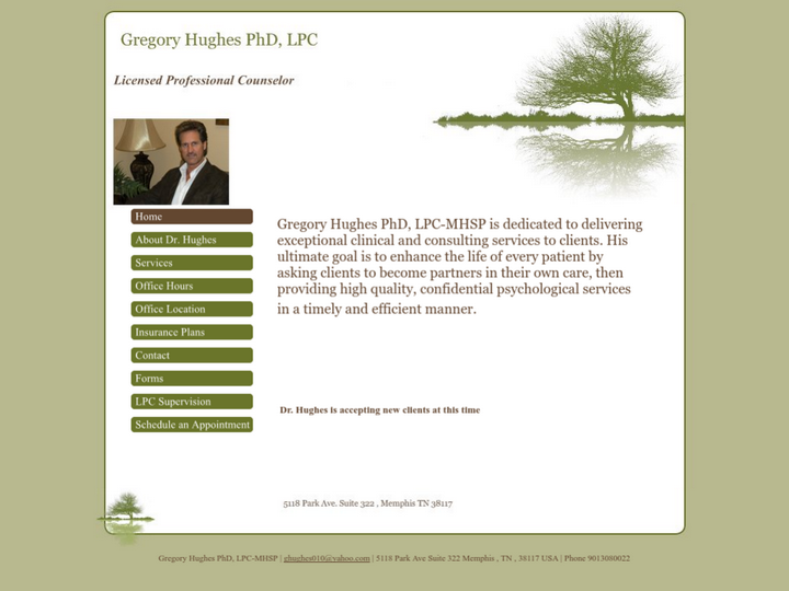 Gregory Hughes PhD , LPC
