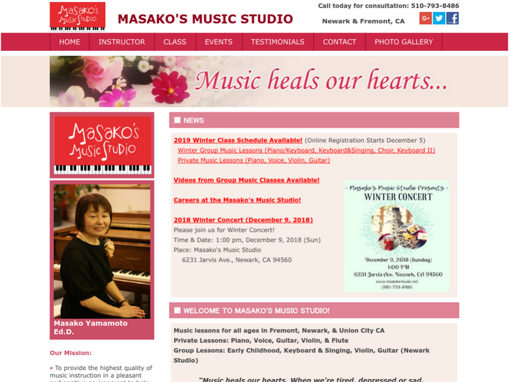 MASAKO'S MUSIC STUDIO