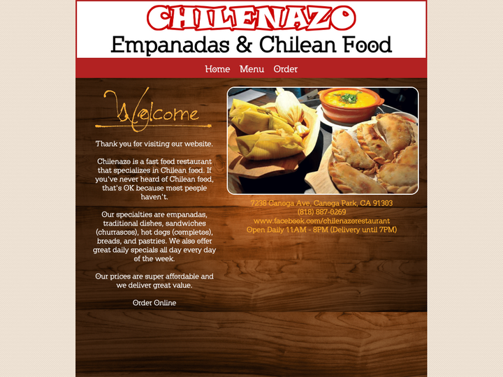 Chilenazo Chilean restaurant