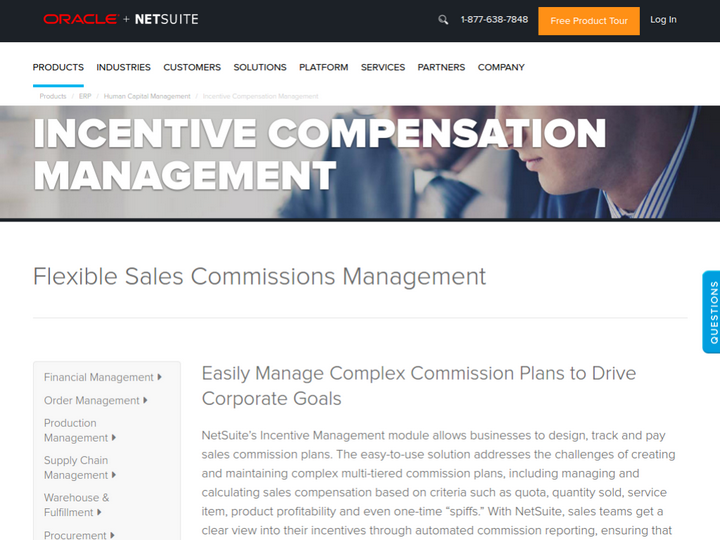 NetSuite Incentive Compensation Management