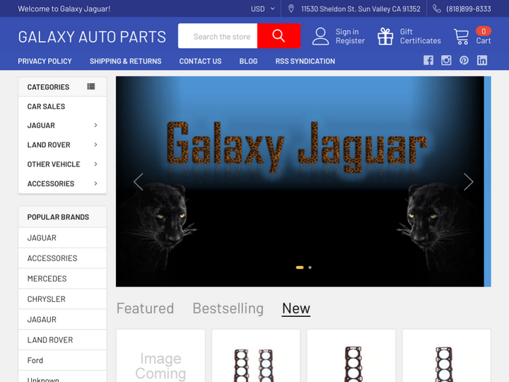 Galaxy Jaguar Used Auto Parts