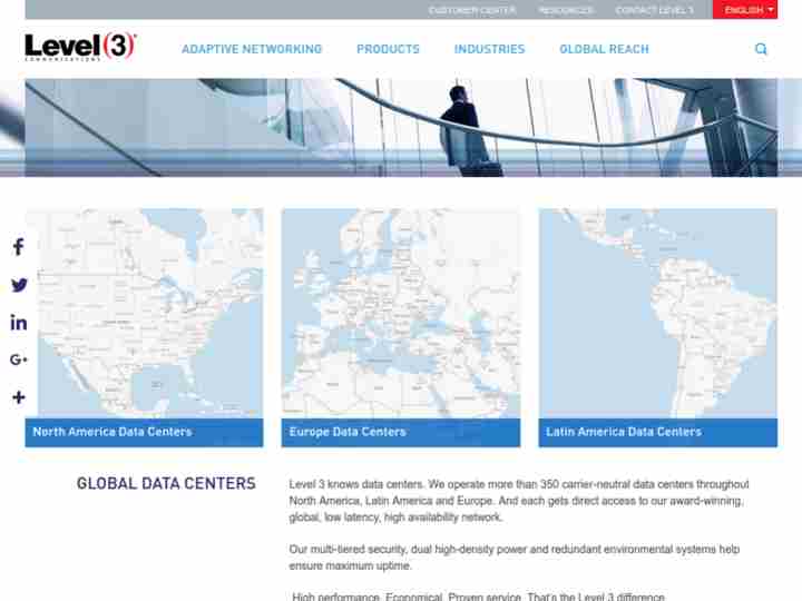 Level 3 Data Center Outsourcing
