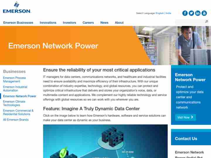 Emerson Data Center Power Solutions