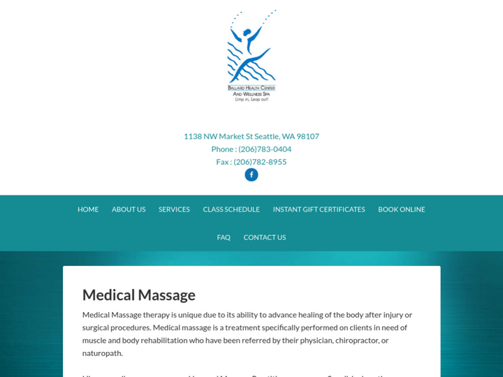 Ballard Health Center and Wellness Spa