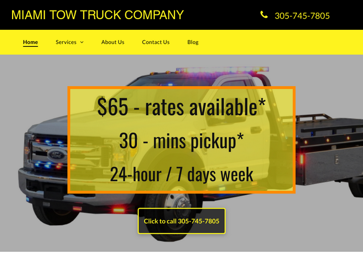 Miami Tow Truck Company