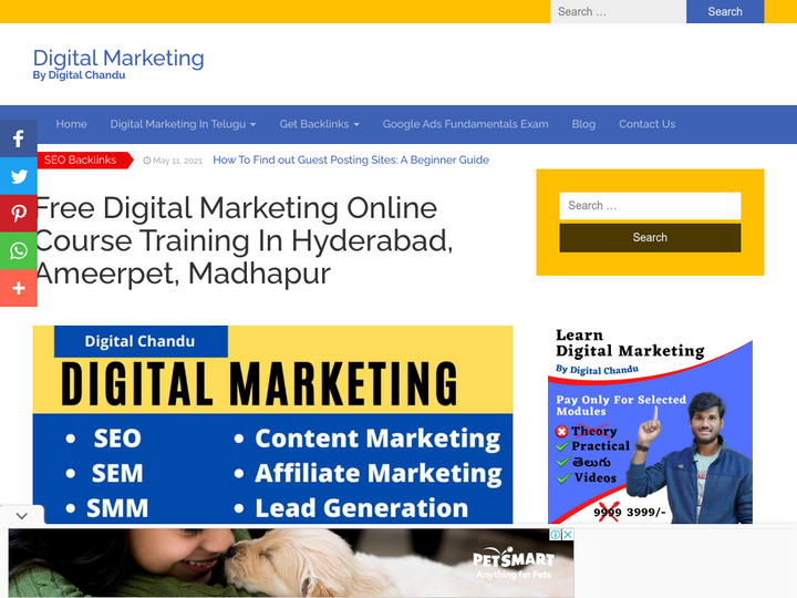 Digital Marketing Course In Hyderab
