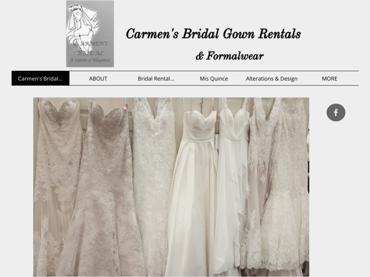Carmen's Bridal Gown Rental & Formalwear