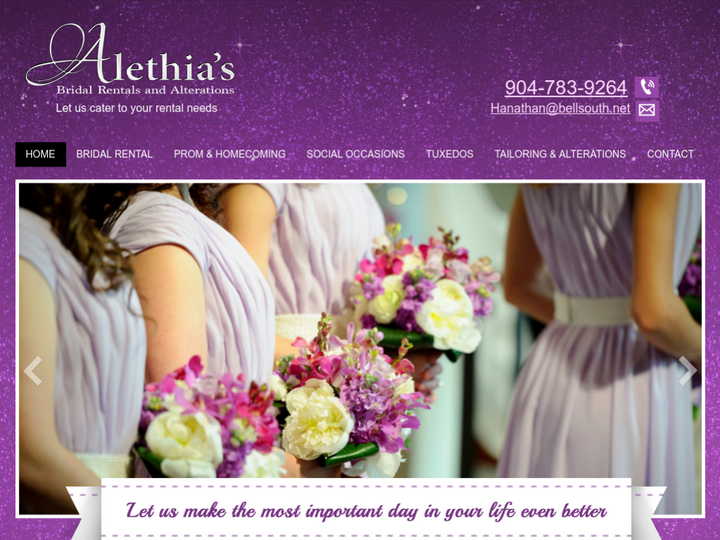 Alethia's Bridal Rental & Alterations