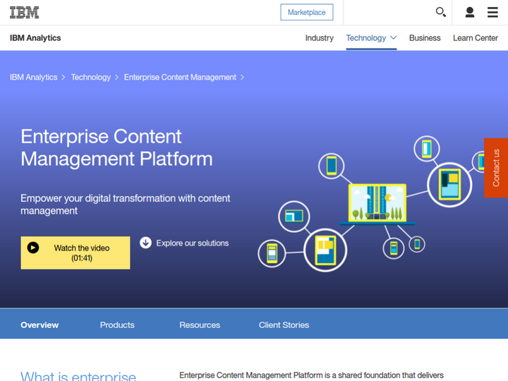 IBM Enterprise Content Manager