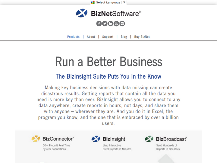 BizNet Excel Suite