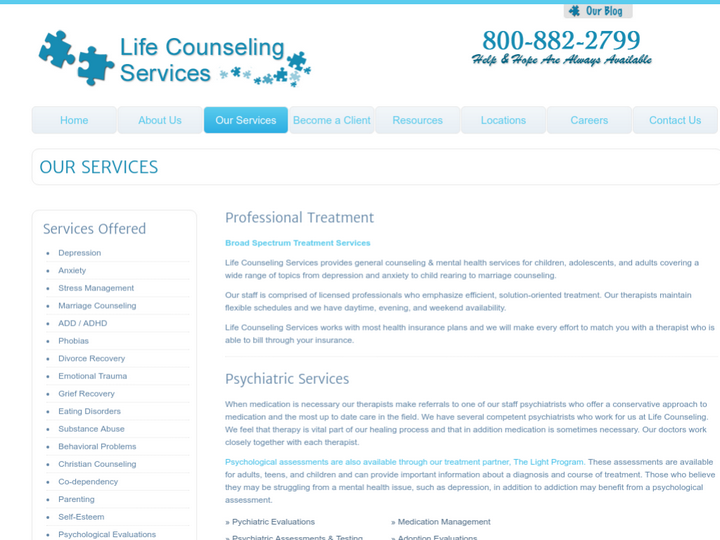 Life Counseling Services
