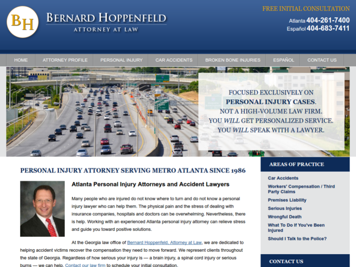 Bernard Hoppenfeld, Attorney at Law
