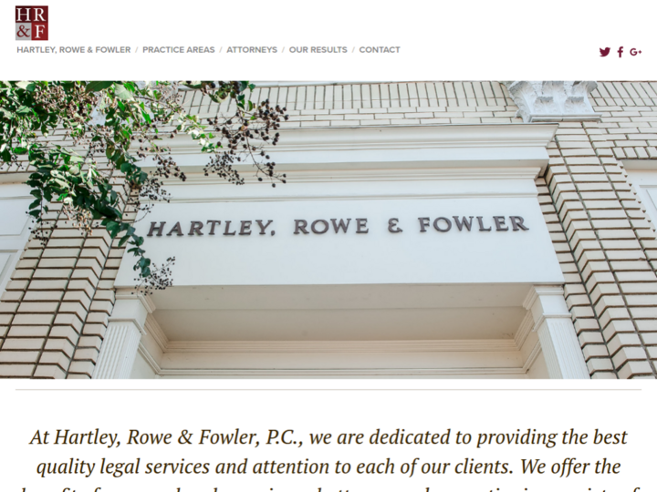 Hartley, Rowe & Fowler, P.C.