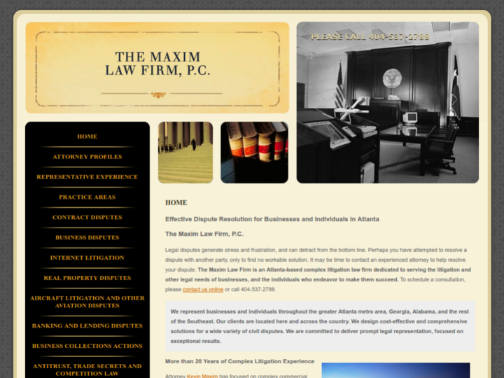 The Maxim Law Firm,